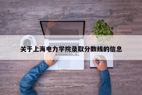 关于上海电力学院录取分数线的信息