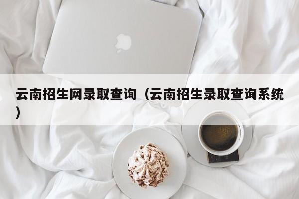 云南招生网录取查询（云南招生录取查询系统）