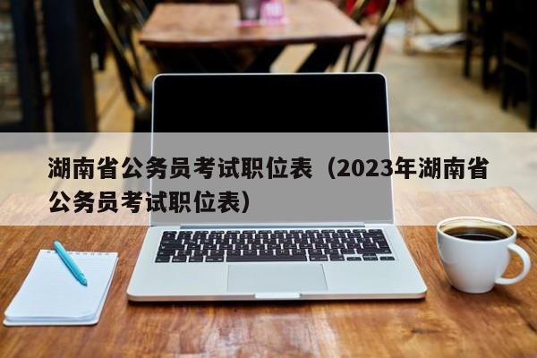 湖南省公务员考试职位表（2023年湖南省公务员考试职位表）