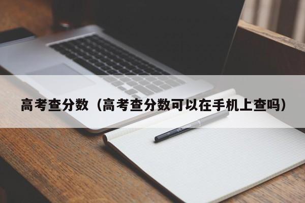 高考查分数（高考查分数可以在手机上查吗）